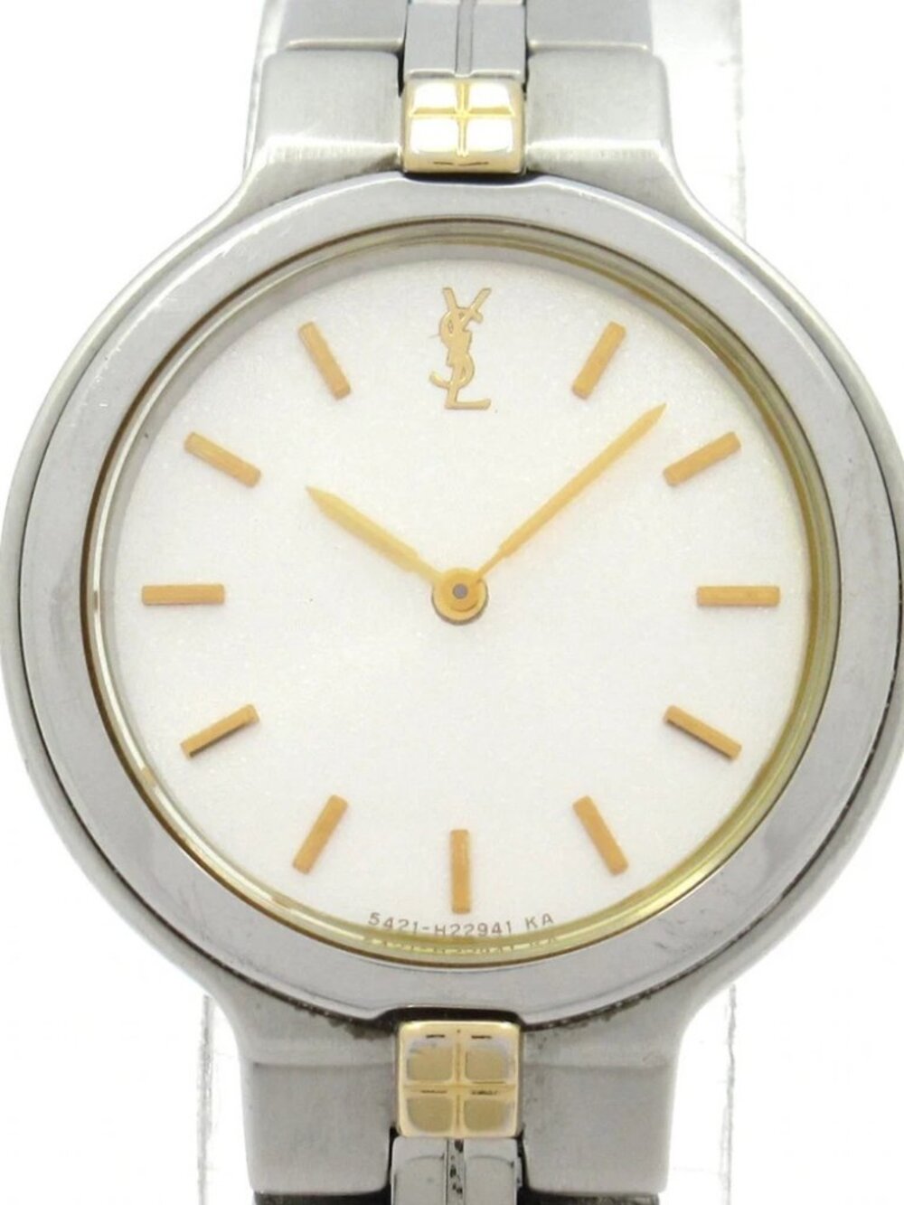 YvesSaintLaurent 5421-H13839 8***** Silver Women's Wrist Watch